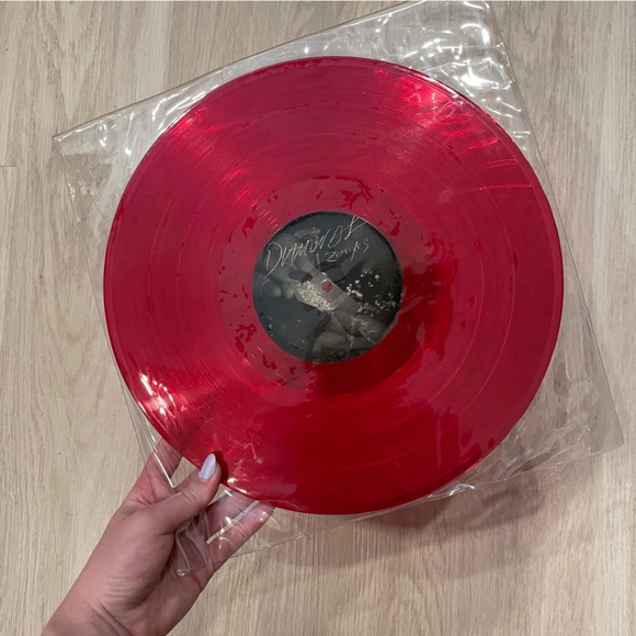 Special Edition💎Rihanna💎Diamonds Remixes Red Vinyl *RARE Collector's Piece* - Picture 9 of 9